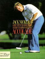 Jack Nicklaus' Greatest 18 Holes Of Major Championship Golf